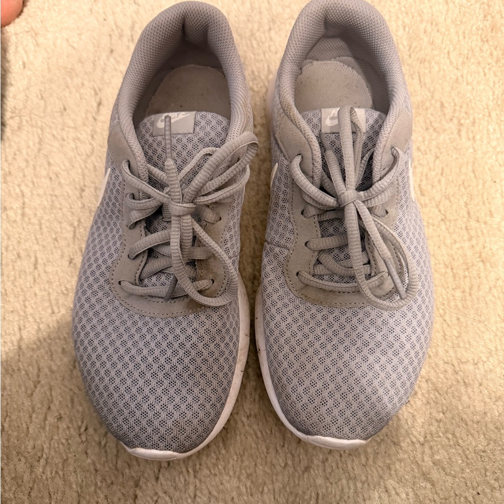 Nike Light Gray Mesh Sneakers